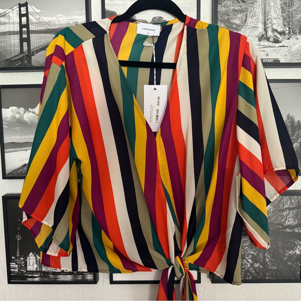 Adrienne Tie Top Medium
